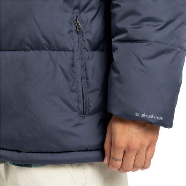2025 Quiksilver Herrejakke Til Kolde Dage EQYJK04173 - India Ink